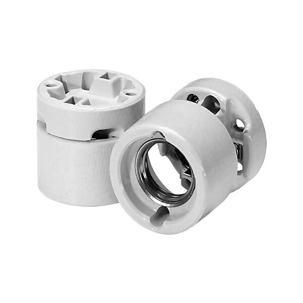 Houben Edisonfassung 2-tlg Porz. ws E27 534835